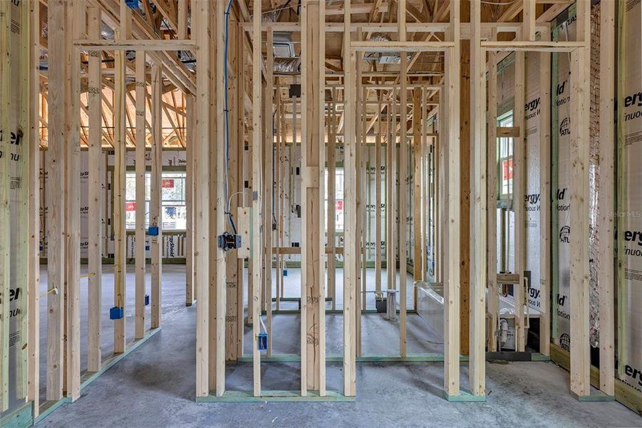 In-progress construction of a new home in , Wildwood, FL (Image 21).