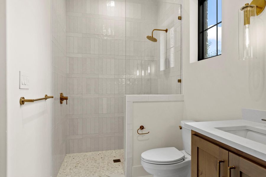 Furnished interior view inside a new home in , Dripping Springs (Image 26).