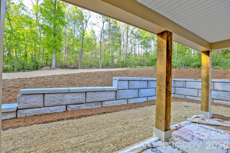 Exterior details and patio area of a home in , Morganton (Image 2). Exterior details and patio area of a home in , Morganton (Image 2).