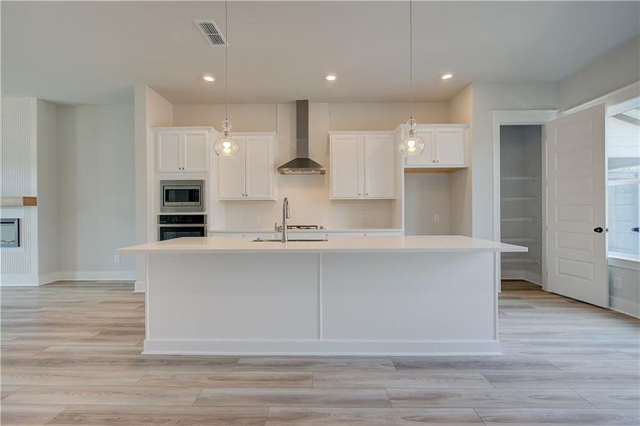 Furnished interior view inside a new home in Barrett Pointe, Kennesaw (Image 5).