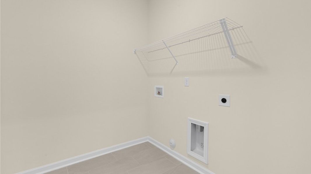 Spacious, unfurnished interior of a new home in The Villas at Collinswood, Aberdeen (Image 22).