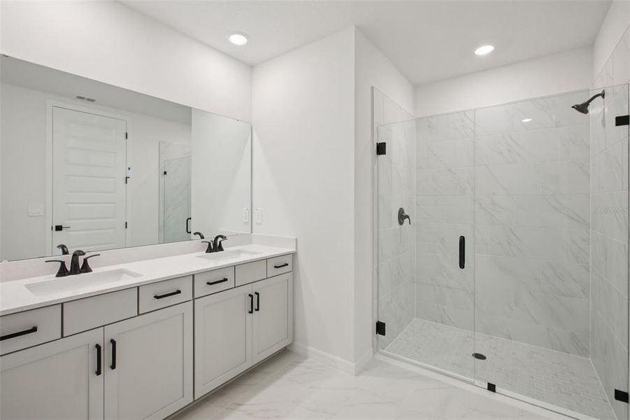 Furnished interior view inside a new home in Two Rivers - Signature Series, Zephyrhills (Image 5).