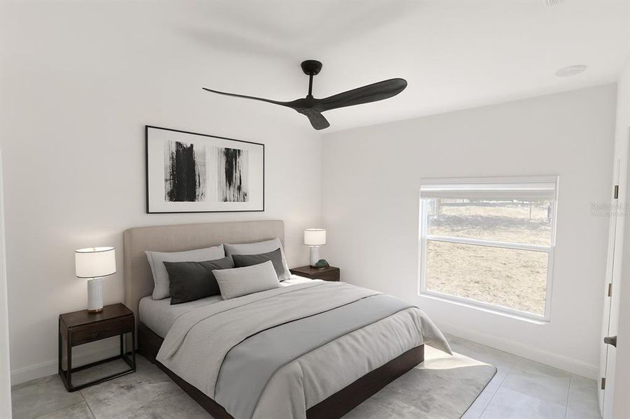 Furnished interior view inside a new home in , Eustis (Image 10).