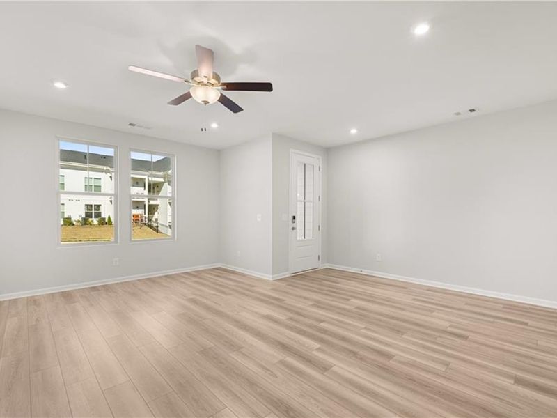 Spacious, unfurnished interior of a new home in Stegall Village, Emerson (Image 33). Spacious, unfurnished interior of a new home in Stegall Village, Emerson (Image 33).