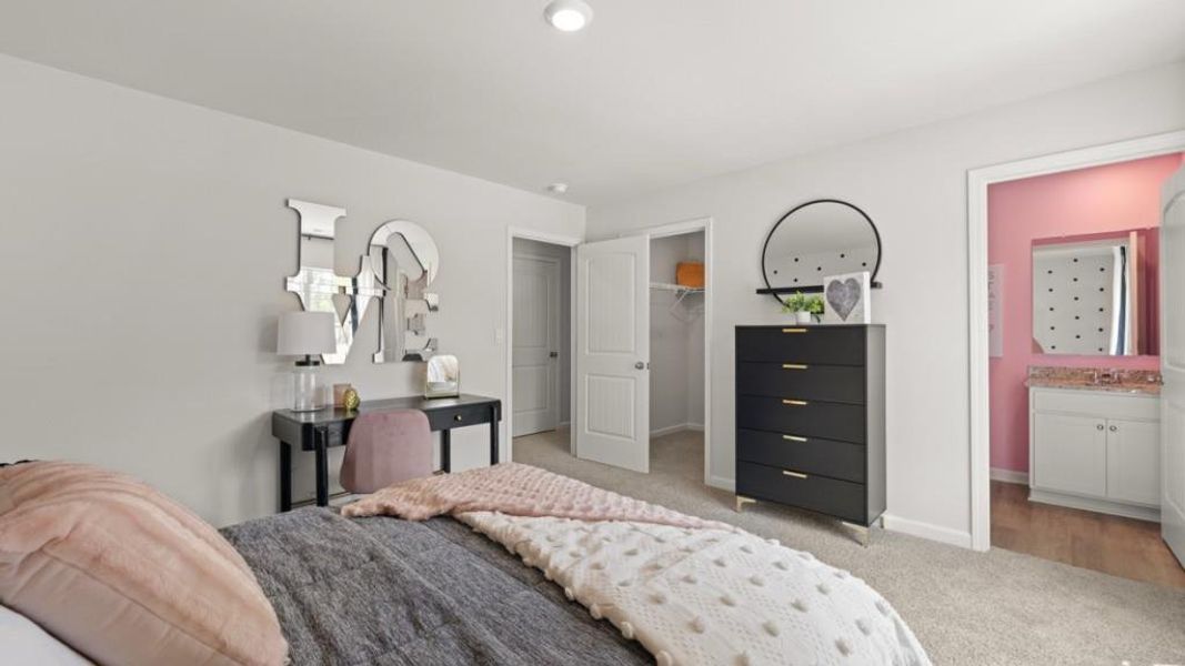 Furnished interior view inside a new home in Fairhaven, Lithia Springs (Image 42).