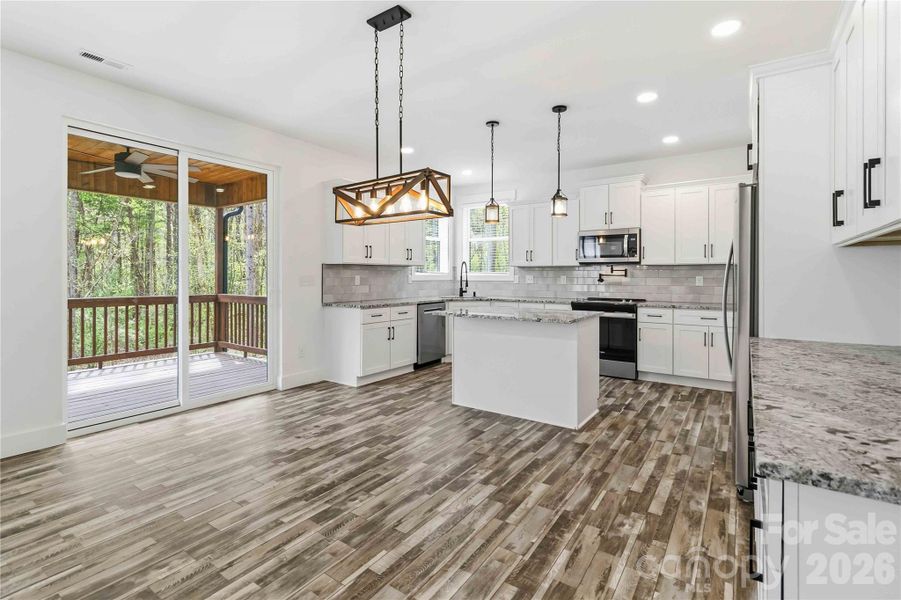 Furnished interior view inside a new home in , Clover (Image 14).