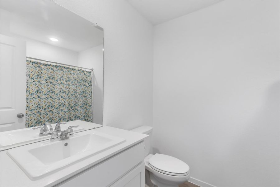 Furnished interior view inside a new home in Tavola, New Caney (Image 5).