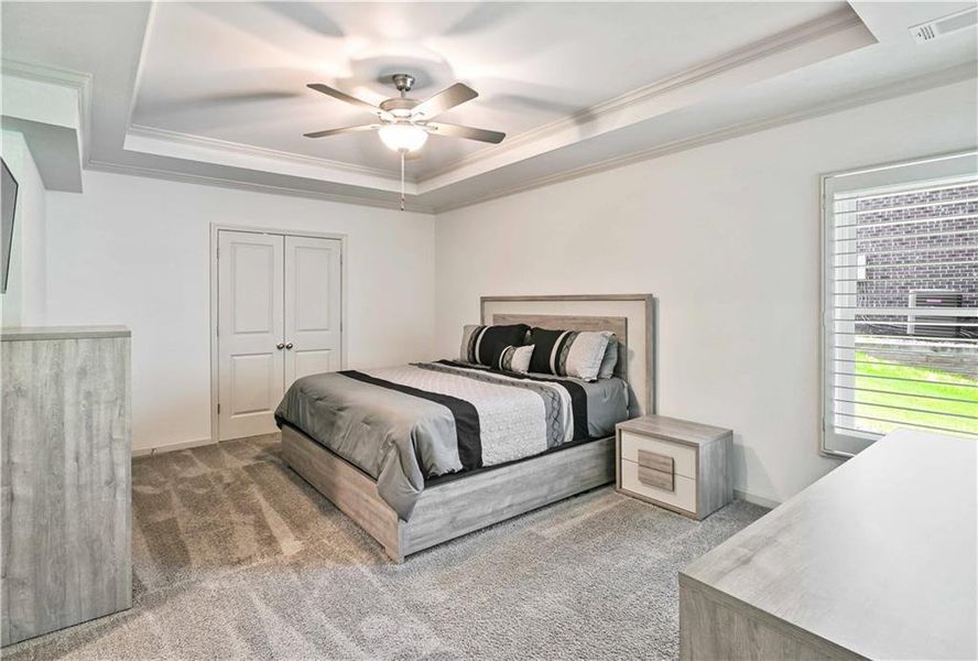 Furnished interior view inside a new home in , Auburn (Image 62).