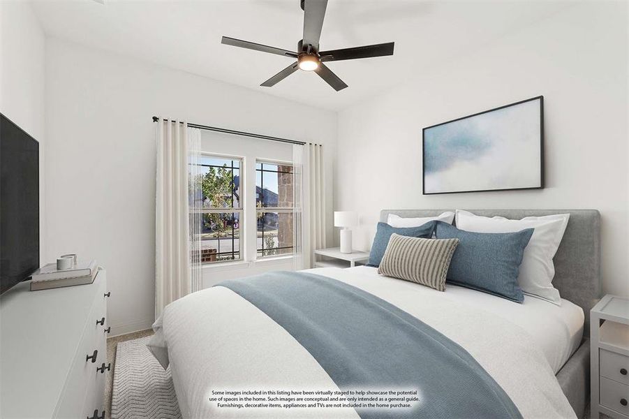 Furnished interior view inside a new home in Maplewood, Glenn Heights (Image 6).