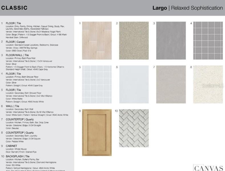 Sample of building materials used in homes in Westview, Kissimmee (Image 28).