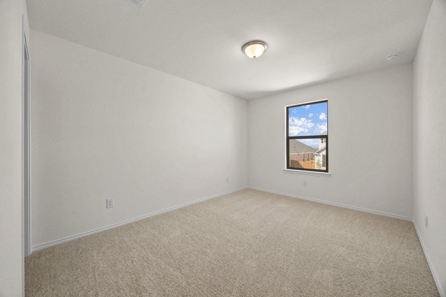 Spacious, unfurnished interior of a new home in Salerno - Classic Collection, Round Rock (Image 31).