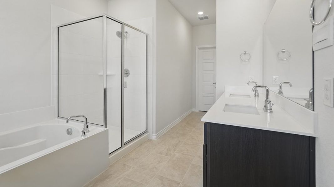 Representative furnished interior of a home built from the Liberty by D.R. Horton in Liberty Crossing, Royse City (Image 16). Representative furnished interior of a home built from the Liberty by D.R. Horton in Liberty Crossing, Royse City (Image 16).