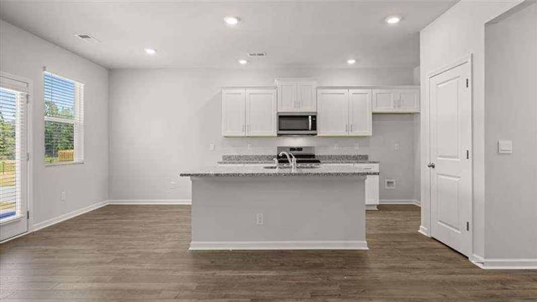 Furnished interior view inside a new home in Sherwood Manor, College Park (Image 8).