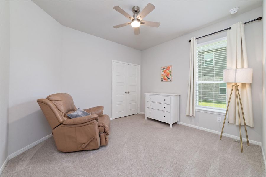 Furnished interior view inside a new home in Rosehill Meadow, Tomball (Image 31). Furnished interior view inside a new home in Rosehill Meadow, Tomball (Image 31).