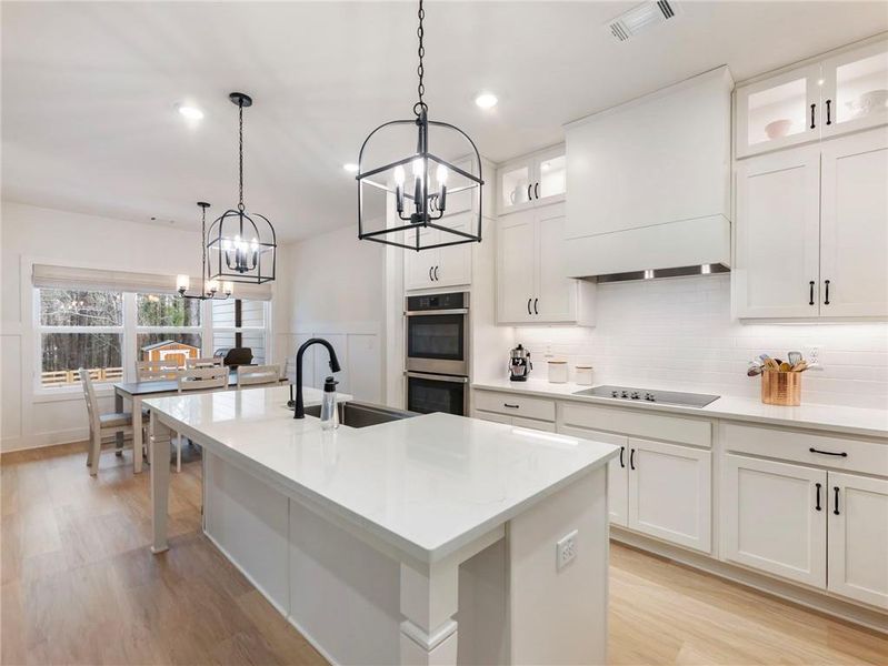 Furnished interior view inside a new home in , Gillsville (Image 11).