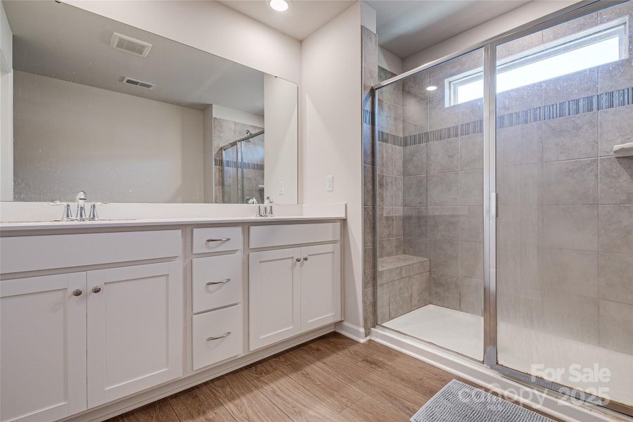 Furnished interior view inside a new home in , Charlotte (Image 32). Furnished interior view inside a new home in , Charlotte (Image 32).