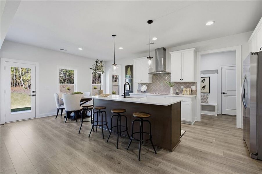 Furnished interior view inside a new home in , Ellenwood (Image 19).