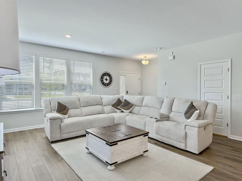 Furnished interior view inside a new home in , Summerville (Image 12). Furnished interior view inside a new home in , Summerville (Image 12).