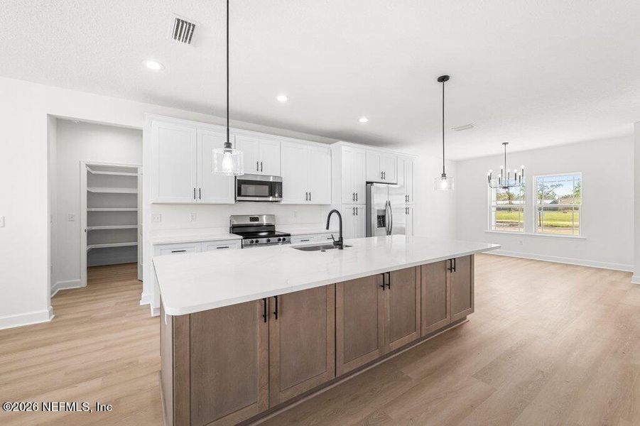 Furnished interior view inside a new home in , Starke (Image 10).