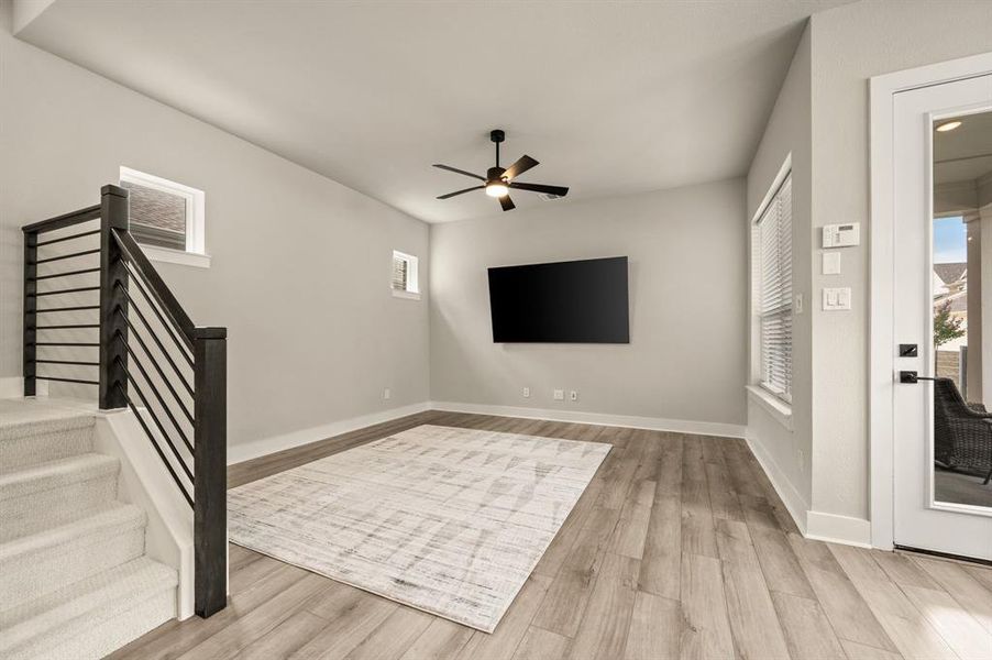 Spacious, unfurnished interior of a new home in HomeTown Garden, North Richland Hills (Image 20). Spacious, unfurnished interior of a new home in HomeTown Garden, North Richland Hills (Image 20).