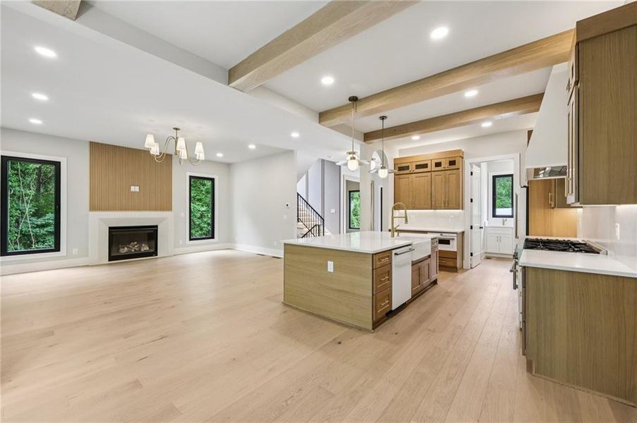 Furnished interior view inside a new home in , Cumming (Image 5).