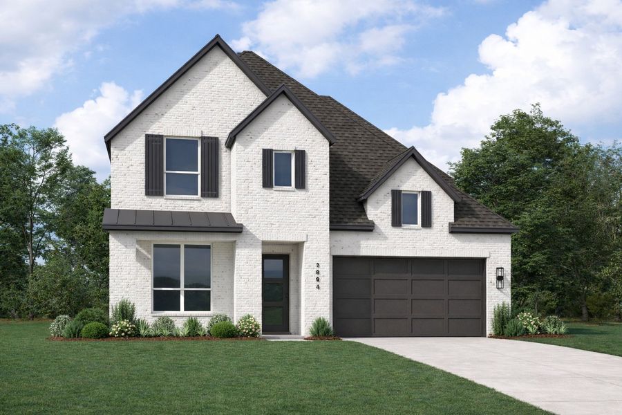 Representative Elevation - some options shown Representative Elevation - some options shown