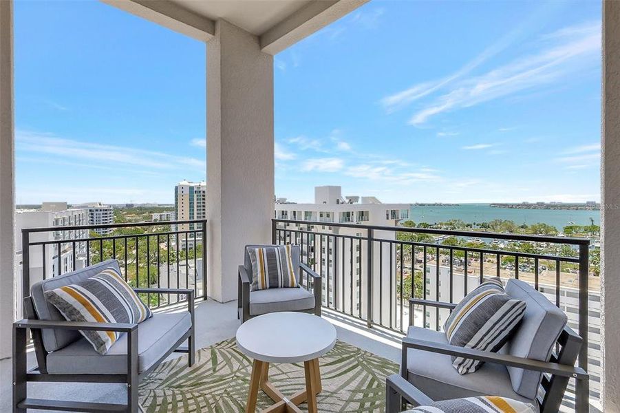 Furnished interior view inside a new home in , Sarasota (Image 12).