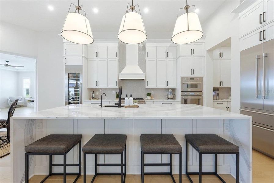 Furnished interior view inside a new home in , Sarasota (Image 7).