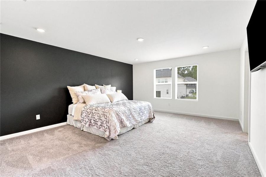 Furnished interior view inside a new home in , Grayson (Image 10).