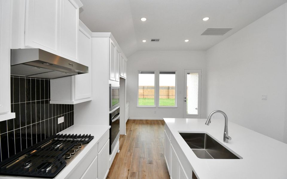 Furnished interior view inside a new home in 40' Traditional Homes at Elyson, Katy (Image 7).