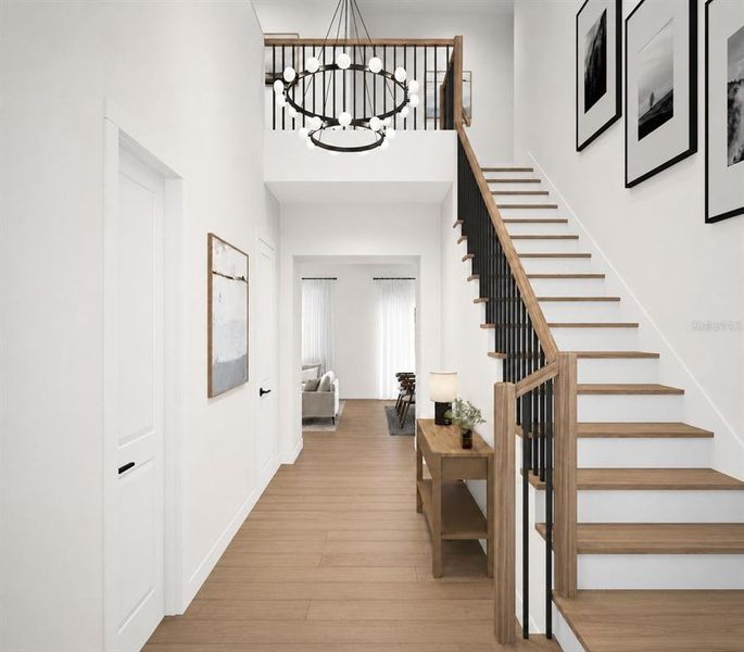 Furnished interior view inside a new home in , Tampa (Image 5).