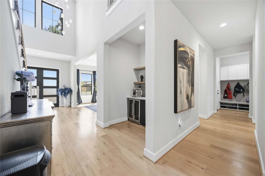 Furnished interior view inside a new home in Artavia, Conroe (Image 33).