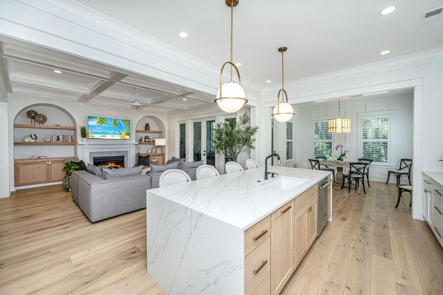 Furnished interior view inside a new home in Carolina Park: Riverside, Mount Pleasant (Image 25).