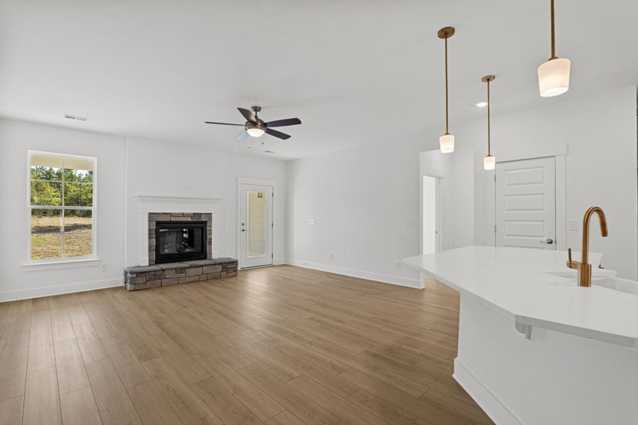 Spacious, unfurnished interior of a new home in Hancock Farms, Aiken (Image 34).