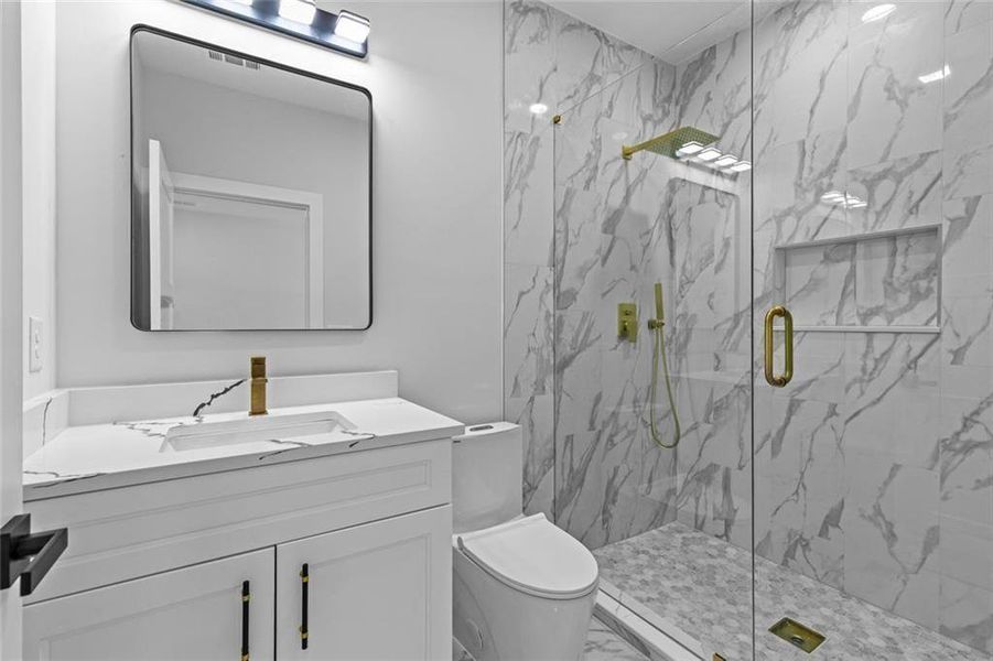 Furnished interior view inside a new home in , Loganville (Image 16).