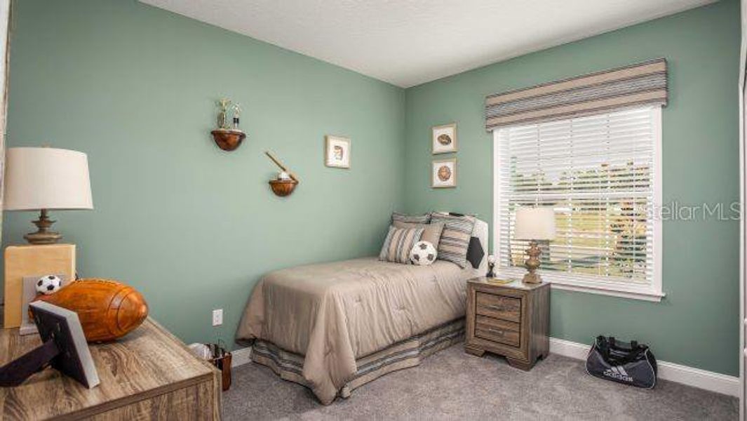 Furnished interior view inside a new home in Oakstone Farms, Leesburg (Image 13).