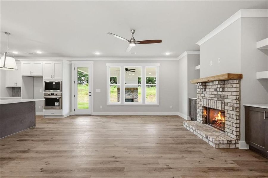 Spacious, unfurnished interior of a new home in , Statham (Image 27).