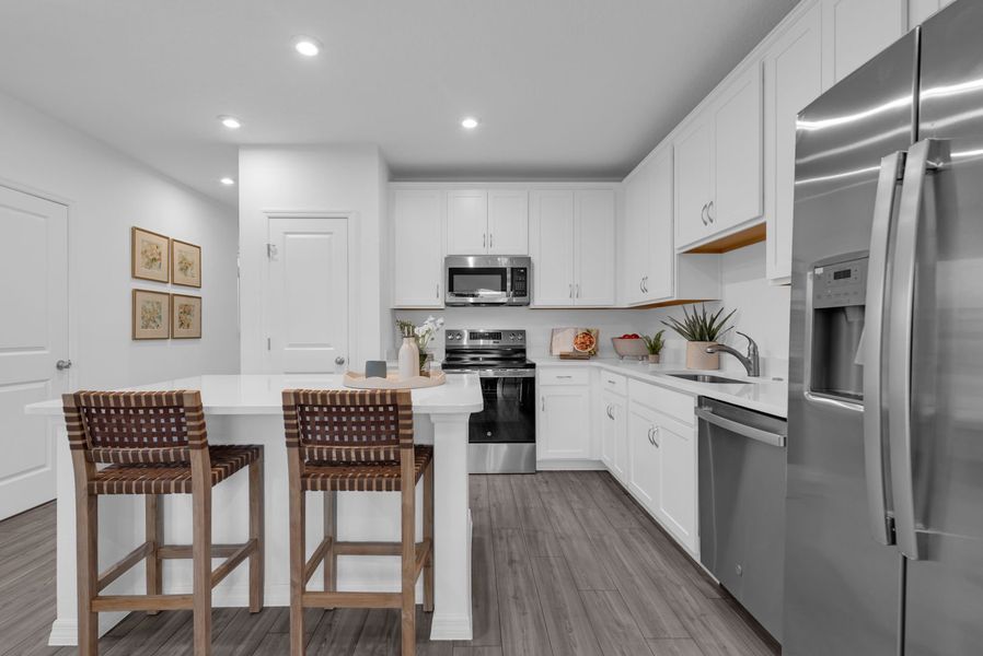 Kitchen of The Rosalia at Avalon Park Tavares