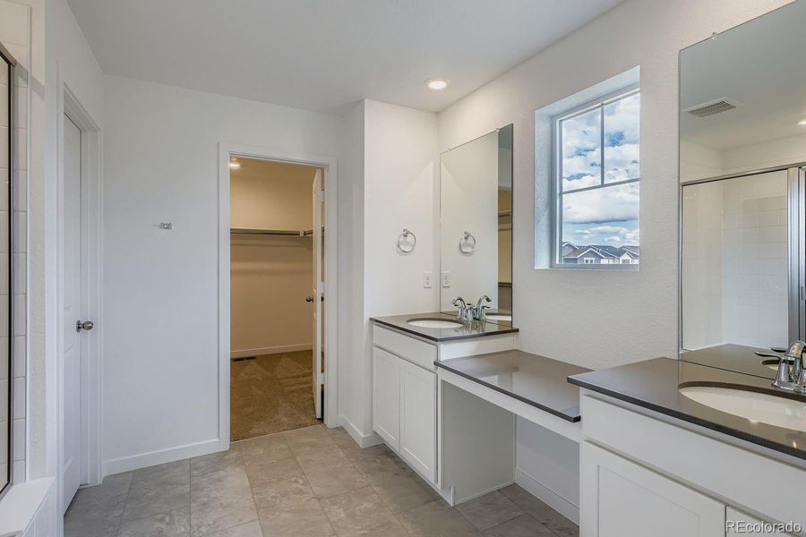 Furnished interior view inside a new home in Sky Ranch: Pioneer Collection, Watkins (Image 6).