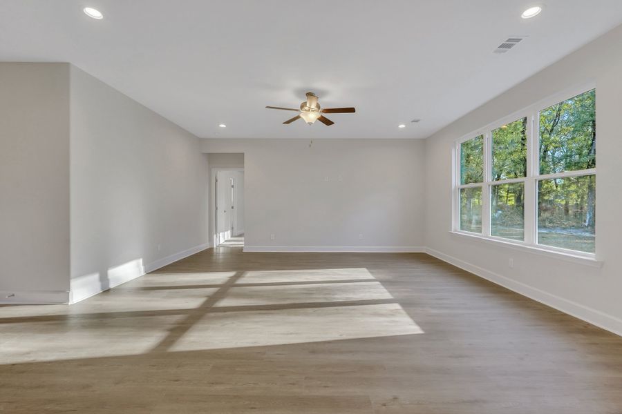 Representative unfurnished interior of a home built from the The Wilmington by Smith Family Homes in Savannah Highlands, Savannah (Image 22).