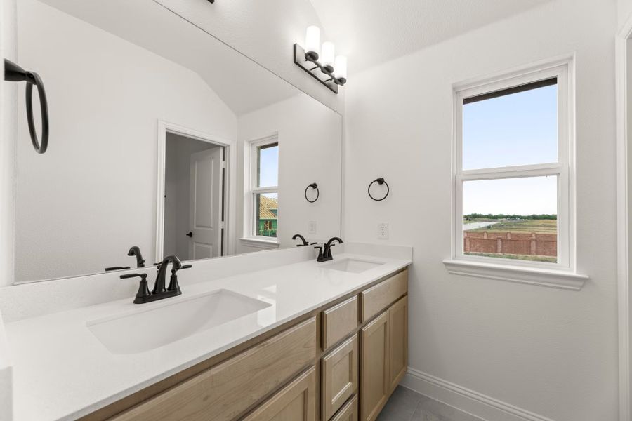 Representative furnished interior of a home built from the Republic by Rockwell Homes in Walden Pond, Forney (Image 21).
