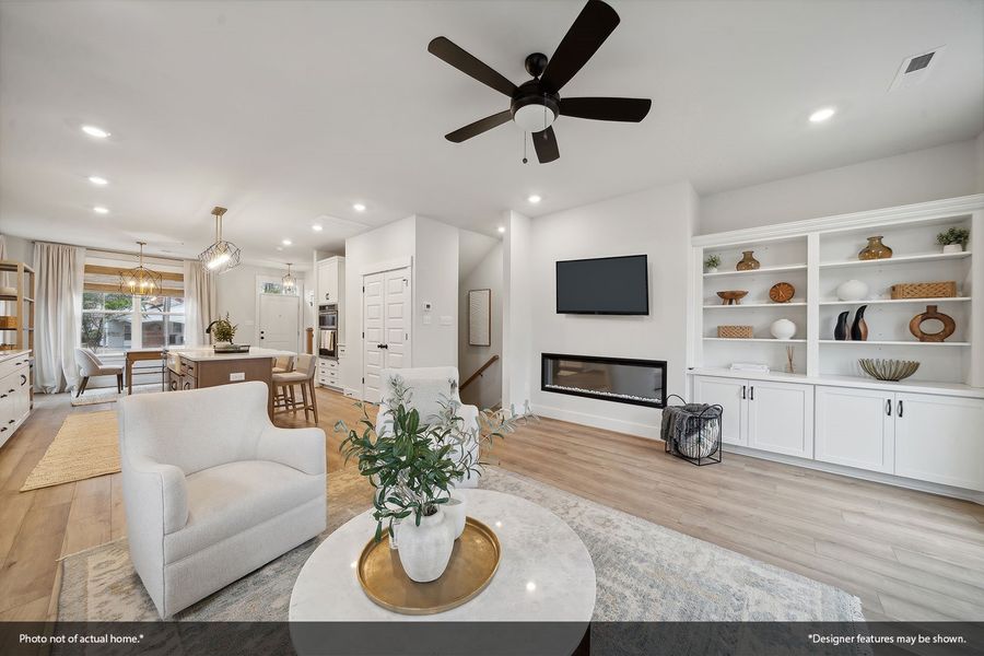 Furnished interior view inside a new home in Avenue One, Castle Hayne (Image 7).