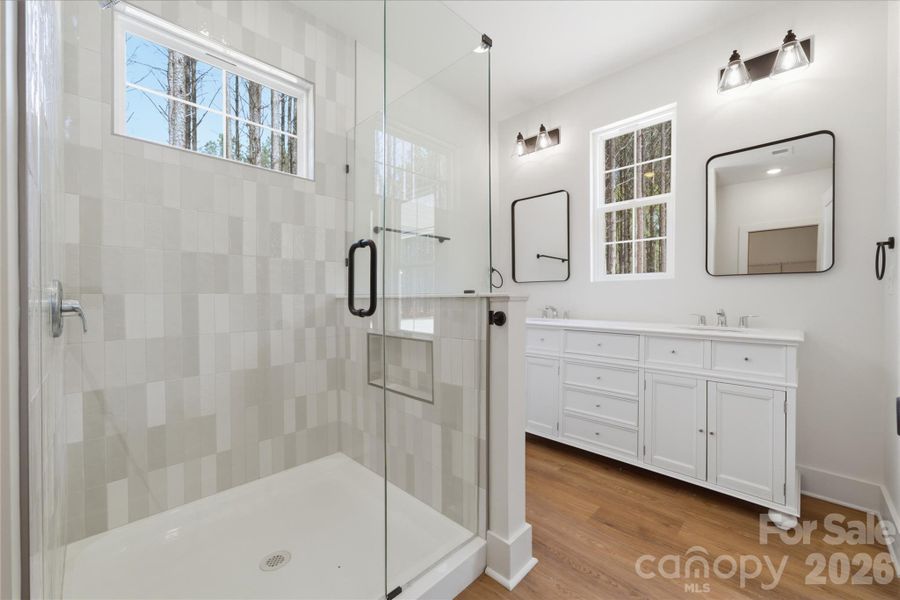 Furnished interior view inside a new home in , York (Image 6).