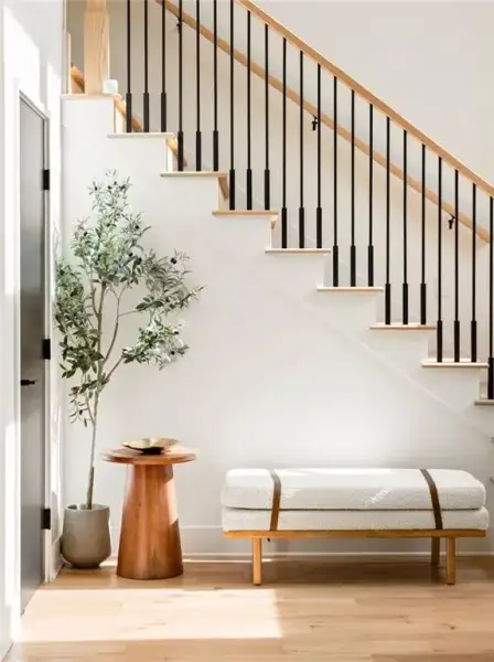Furnished interior view inside a new home in , Atlanta (Image 38).
