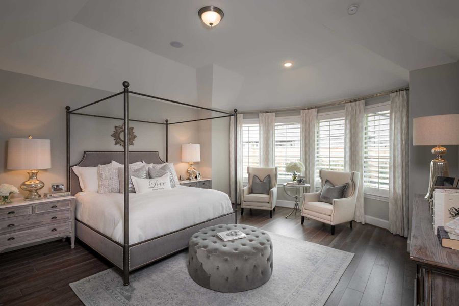 Representative Primary Bedroom - some options shown Representative Primary Bedroom - some options shown