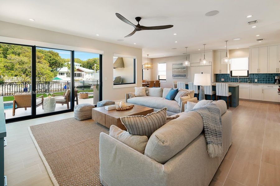 Furnished interior view inside a new home in , Key Largo (Image 12). Furnished interior view inside a new home in , Key Largo (Image 12).