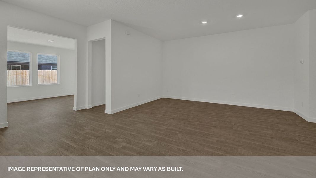 Representative unfurnished interior of a home built from the The Holden by D.R. Horton in Sonoma Oaks, Fredericksburg (Image 24). Representative unfurnished interior of a home built from the The Holden by D.R. Horton in Sonoma Oaks, Fredericksburg (Image 24).