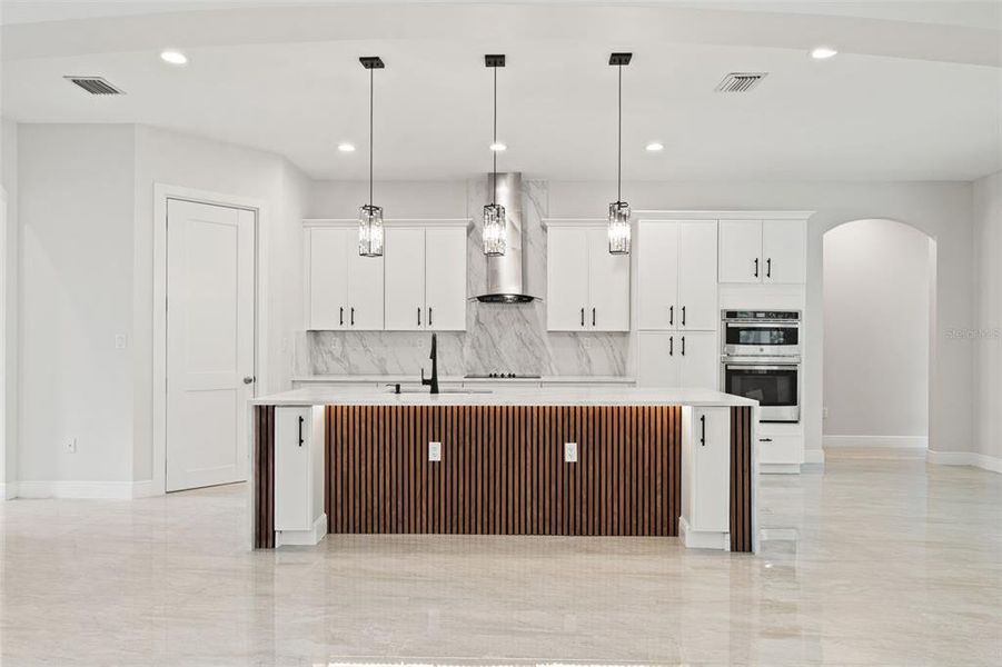 Furnished interior view inside a new home in , Trinity (Image 44).