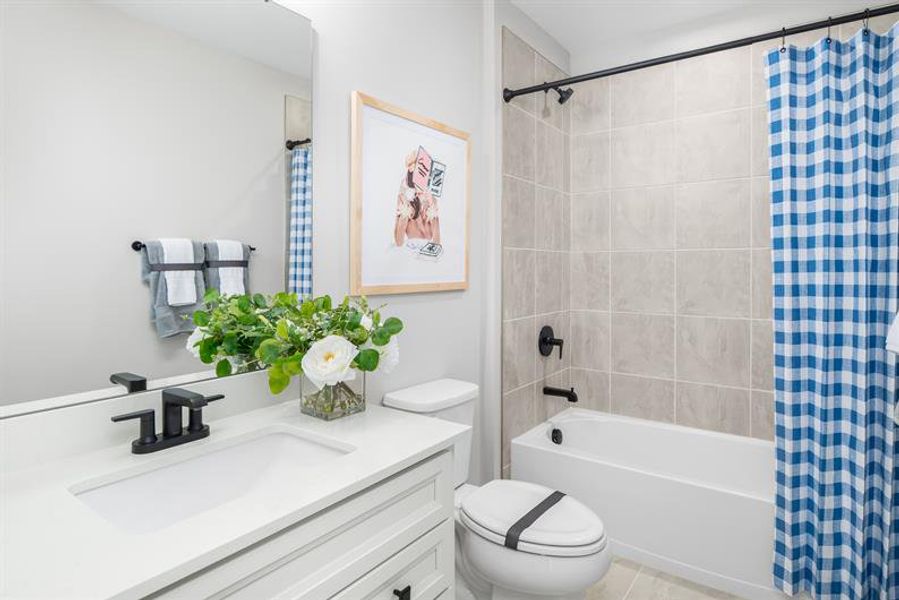 Representative furnished interior of a home built from the Normandy by Ryan Homes in Eagles Crest, Cornelia (Image 30).