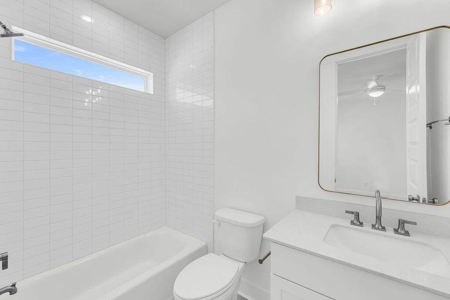 Furnished interior view inside a new home in Central Park, Charleston (Image 7).